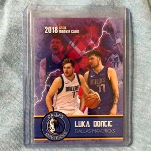 Dallas Mavericks limited edition rookie card